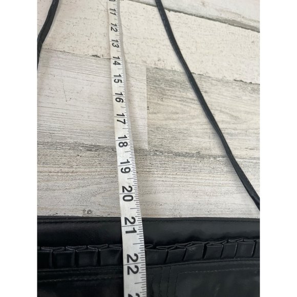 Black crossbody shoulder bag - Picture 9 of 9